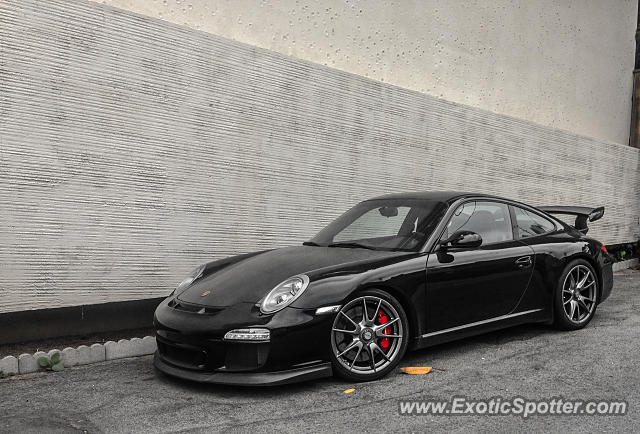 Porsche 911 GT3 spotted in Los Angeles, California