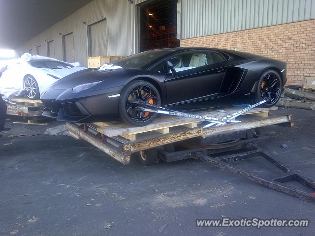 Lamborghini Aventador spotted in Johannesburg, South Africa