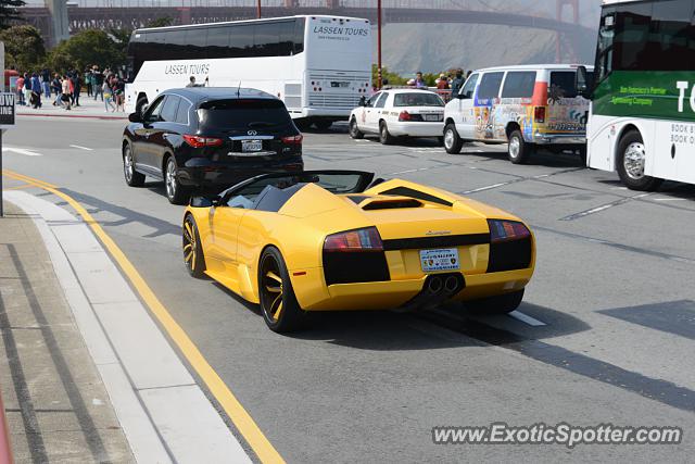 Lamborghini Murcielago spotted in San Francisco, California