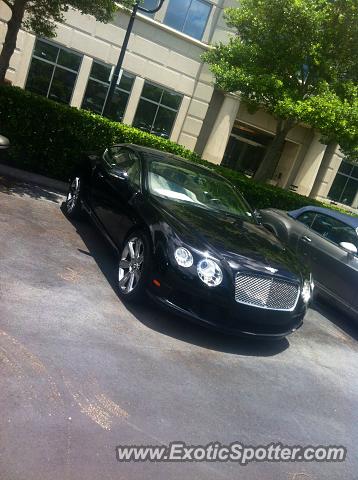 Bentley Continental spotted in Houston, Texas