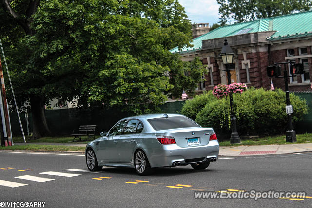 BMW M5 spotted in Ridgefield, Connecticut