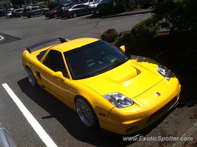 Acura NSX spotted in Silverdale, Washington