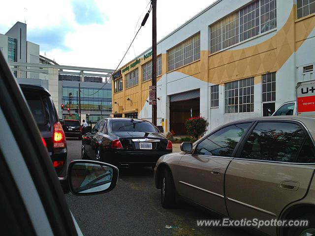 Rolls Royce Ghost spotted in Washington, D.C., Virginia