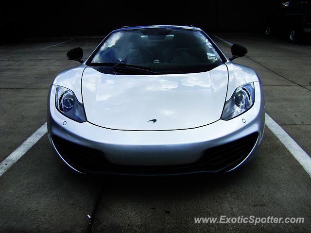 Mclaren MP4-12C spotted in Dallas, Texas