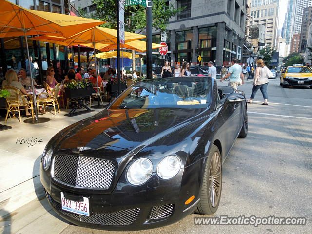 Bentley Continental spotted in Chicago, Illinois