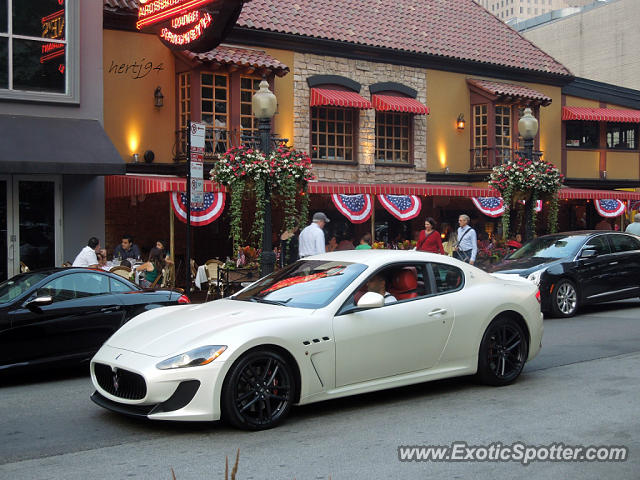 Maserati GranTurismo spotted in Chicago, Illinois