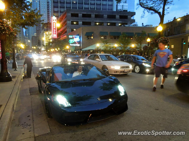 Lamborghini Gallardo spotted in Chicago, Illinois