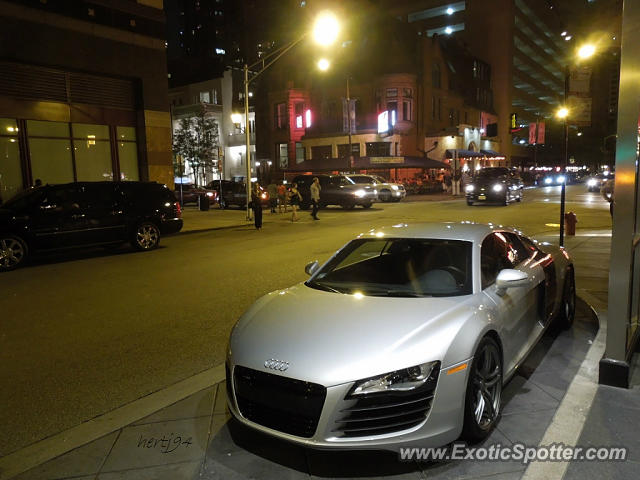 Audi R8 spotted in Chicago, Illinois