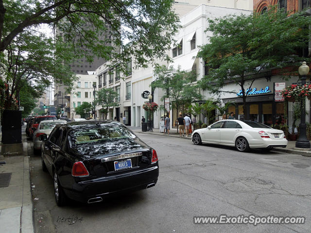 Rolls Royce Ghost spotted in Chicago, Illinois