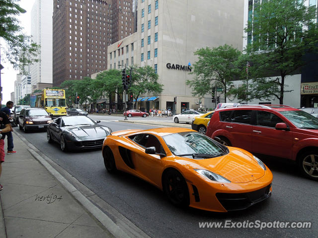 Mclaren MP4-12C spotted in Chicago, Illinois