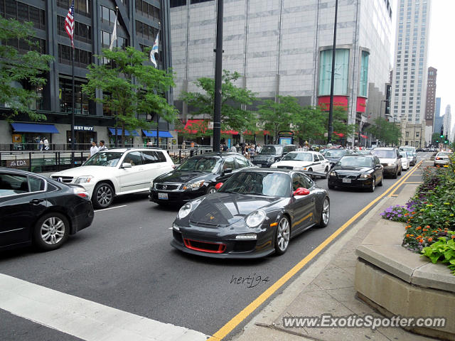 Porsche 911 GT3 spotted in Chicago, Illinois