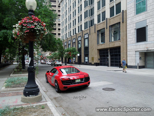 Audi R8 spotted in Chicago, Illinois