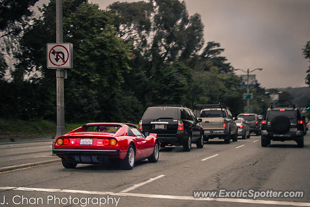 Ferrari 308 spotted in San Francisco, California