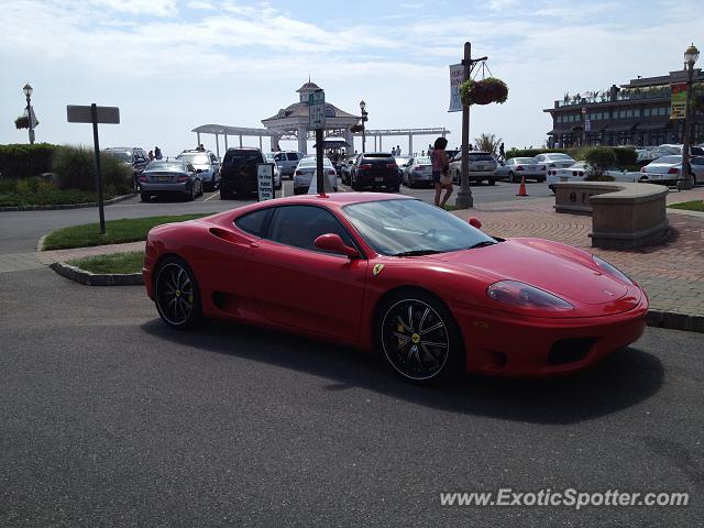 Ferrari 360 Modena spotted in Long branch, New Jersey