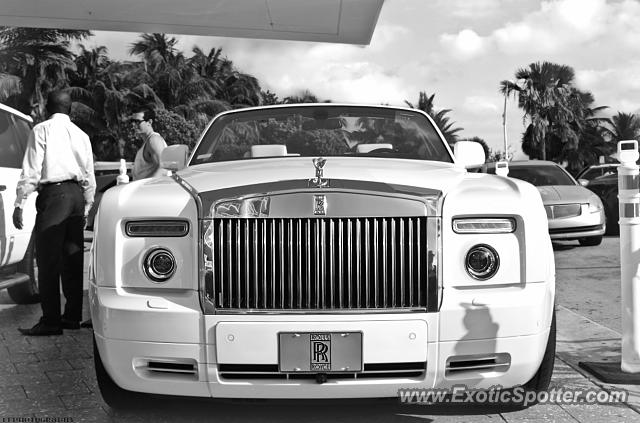 Rolls Royce Phantom spotted in Miami, Florida