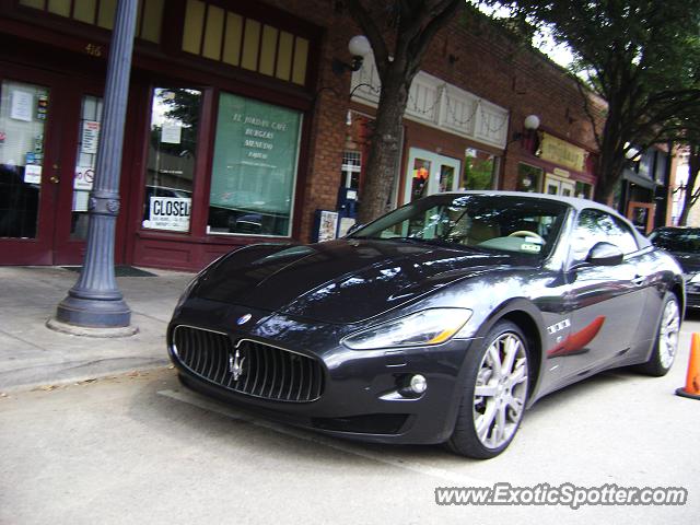 Maserati GranCabrio spotted in Dallas, Texas