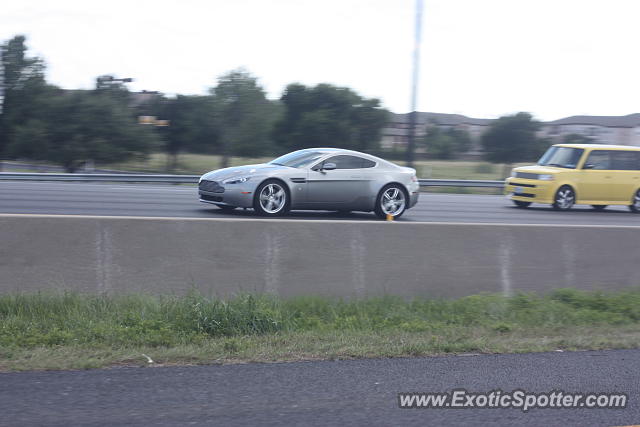 Aston Martin Vantage spotted in Dallas, Texas