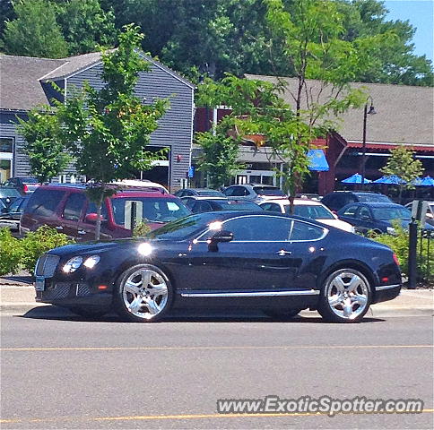 Bentley Continental spotted in Wayzata, Minnesota