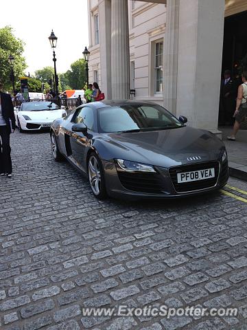 Audi R8 spotted in London, United Kingdom