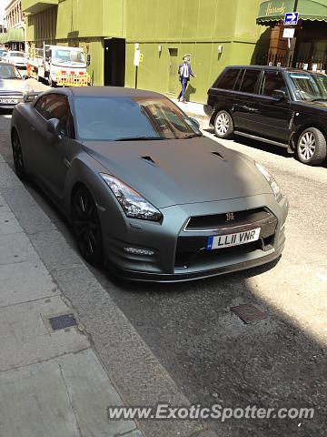 Nissan GT-R spotted in London, United Kingdom