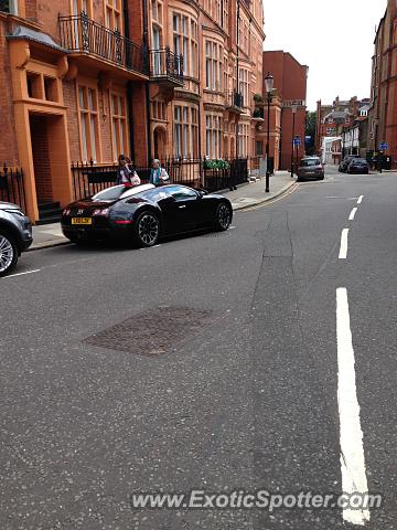 Bugatti Veyron spotted in London, United Kingdom