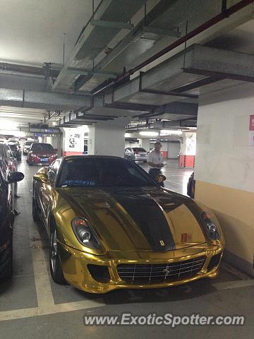 Ferrari 599GTB spotted in Shanghai, China