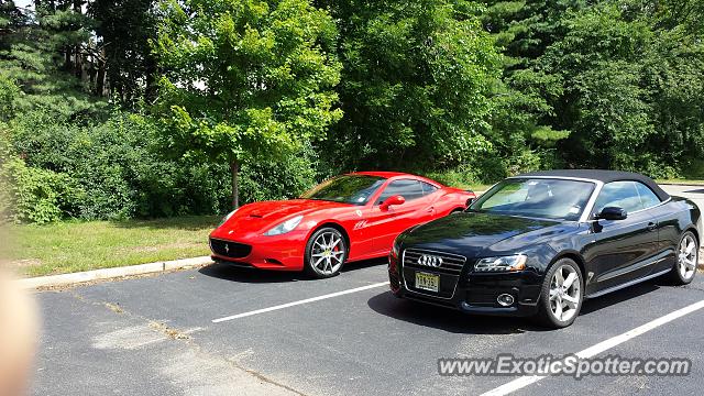 Ferrari California spotted in Florham park, New Jersey