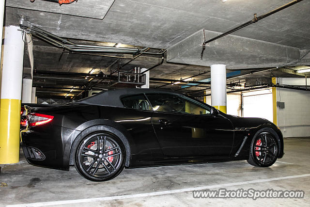 Maserati GranCabrio spotted in La Jolla, California