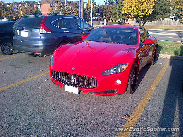 Maserati GranTurismo spotted in Burlington, Canada