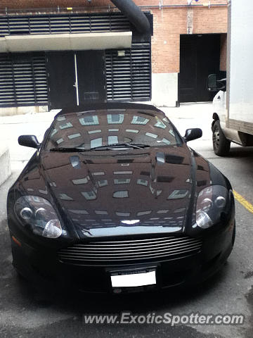 Aston Martin DB9 spotted in Toronto Ontario, Canada