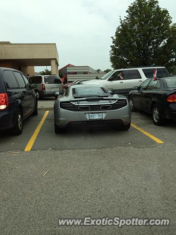 Mclaren MP4-12C spotted in Waterdown, Canada