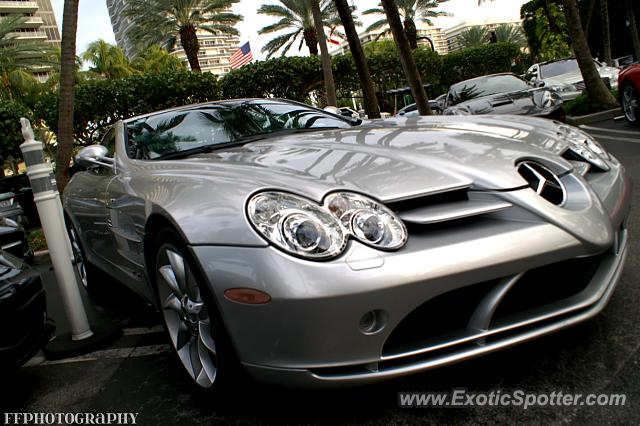 Mercedes SLR spotted in Miami, Florida