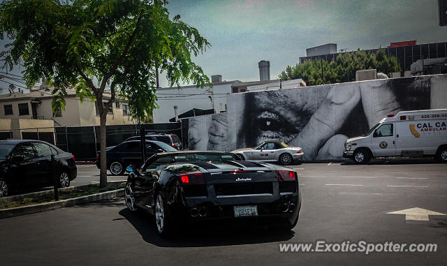 Lamborghini Gallardo spotted in Beverly Hills, California