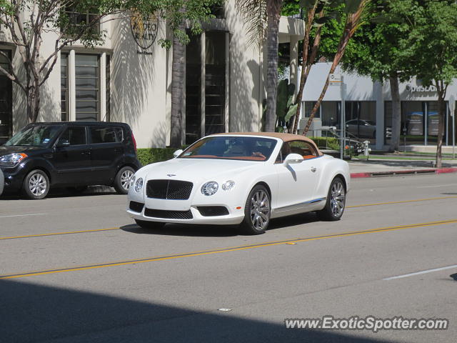 Bentley Continental spotted in Beverly Hills, California