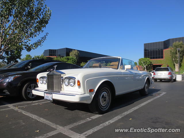 Rolls Royce Corniche spotted in City of Industry, California