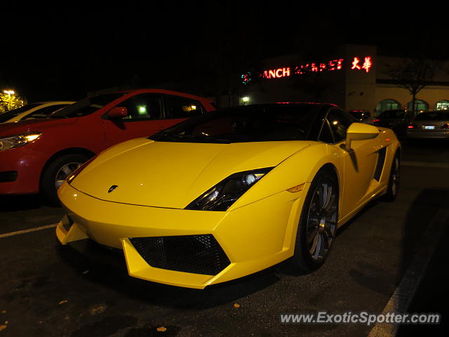 Lamborghini Gallardo spotted in San Gabriel, California