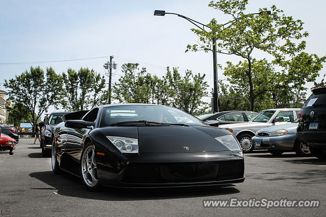 Lamborghini Murcielago spotted in Greenwich, Connecticut