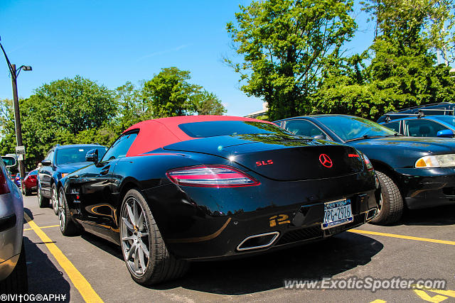 Mercedes SLS AMG spotted in Greenwich, Connecticut