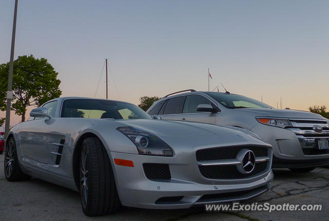 Mercedes SLS AMG spotted in Milwaukee, Wisconsin