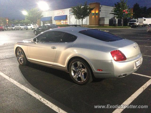 Bentley Continental spotted in Alexandria, Virginia