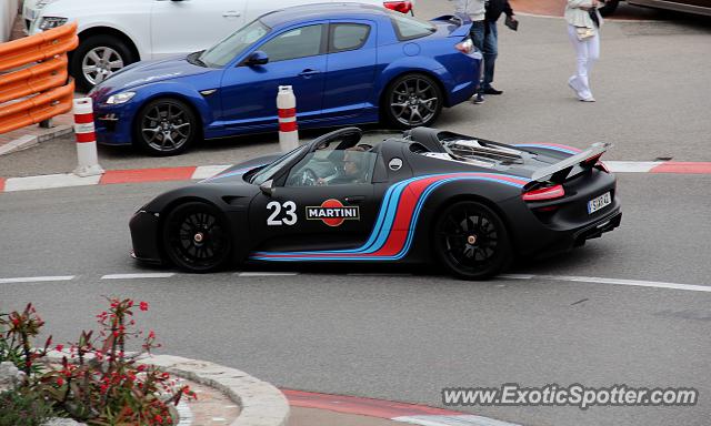 Porsche 918 Spyder spotted in Monte Carlo, Monaco