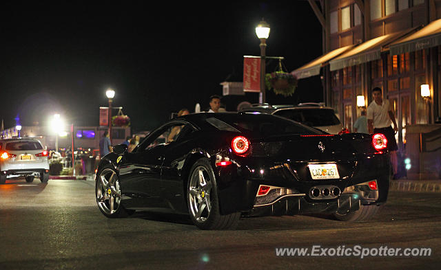 Ferrari 458 Italia spotted in Long Branch, New Jersey