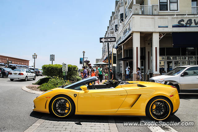 Lamborghini Gallardo spotted in Long Branch, New Jersey