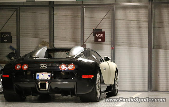 Bugatti Veyron spotted in Boston, Massachusetts