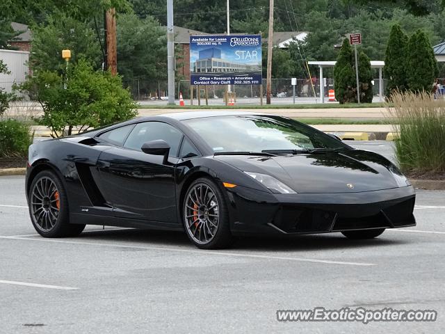 Lamborghini Gallardo spotted in Newark, Delaware