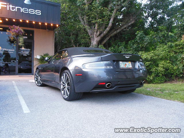 Aston Martin DB9 spotted in Stuart, Florida