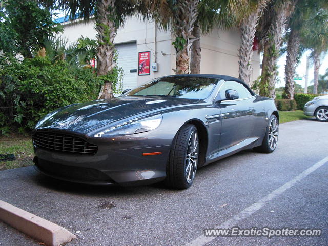 Aston Martin DB9 spotted in Stuart, Florida