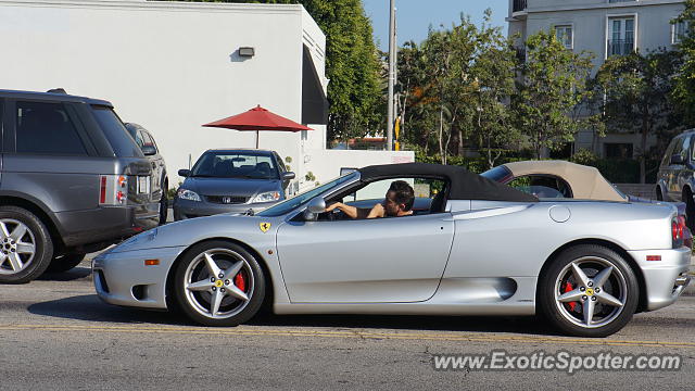 Ferrari 360 Modena spotted in Beverly Hills, California