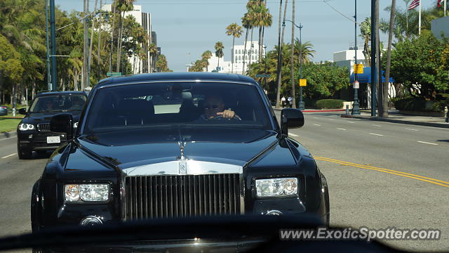 Rolls Royce Phantom spotted in Beverly Hills, California