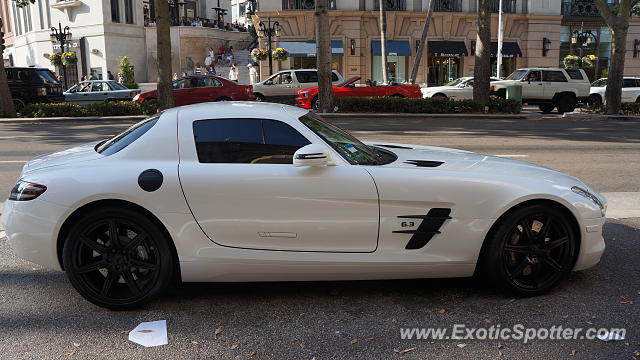 Mercedes SLS AMG spotted in Beverly Hills, California